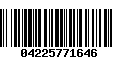 Código de Barras 04225771646