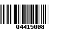 Código de Barras 04415008