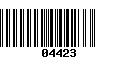 Código de Barras 04423