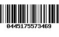 Código de Barras 0445175573469