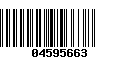 Código de Barras 04595663