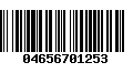 Código de Barras 04656701253