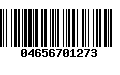 Código de Barras 04656701273