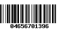 Código de Barras 04656701396