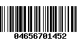 Código de Barras 04656701452