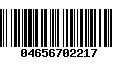 Código de Barras 04656702217
