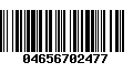 Código de Barras 04656702477