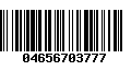 Código de Barras 04656703777