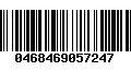Código de Barras 0468469057247