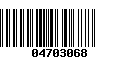 Código de Barras 04703068