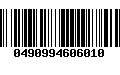 Código de Barras 0490994606010