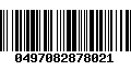 Código de Barras 0497082878021