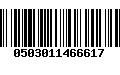 Código de Barras 0503011466617