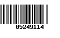 Código de Barras 05249114