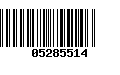 Código de Barras 05285514