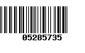 Código de Barras 05285735
