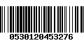 Código de Barras 0530120453276