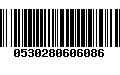 Código de Barras 0530280606086