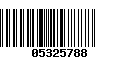 Código de Barras 05325788