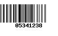 Código de Barras 05341238