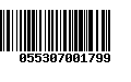 Código de Barras 055307001799