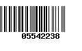 Código de Barras 05542238