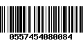 Código de Barras 0557454080084