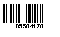 Código de Barras 05584178