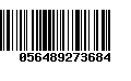 Código de Barras 056489273684