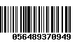 Código de Barras 056489370949