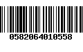 Código de Barras 0582064010558