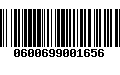 Código de Barras 0600699001656