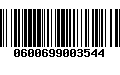 Código de Barras 0600699003544