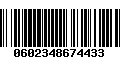 Código de Barras 0602348674433