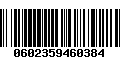 Código de Barras 0602359460384