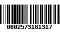 Código de Barras 0602573181317