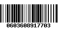 Código de Barras 0603608917703