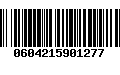 Código de Barras 0604215901277