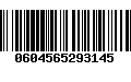 Código de Barras 0604565293145