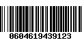 Código de Barras 0604619439123
