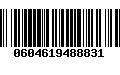 Código de Barras 0604619488831
