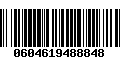 Código de Barras 0604619488848