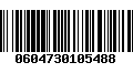 Código de Barras 0604730105488