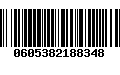 Código de Barras 0605382188348