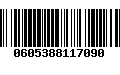 Código de Barras 0605388117090