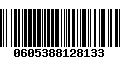 Código de Barras 0605388128133