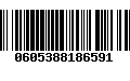 Código de Barras 0605388186591