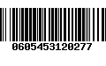 Código de Barras 0605453120277