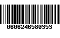 Código de Barras 0606246580353