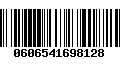 Código de Barras 0606541698128